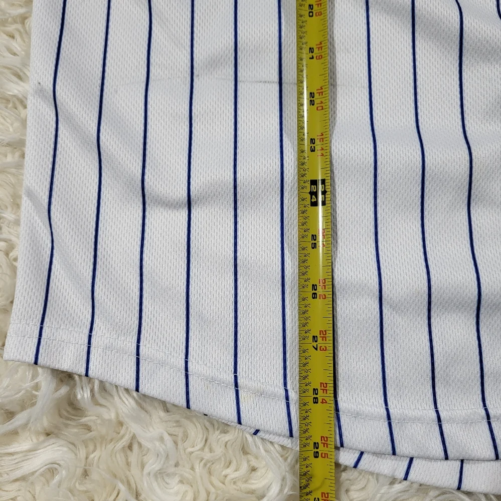 Chicago Cubs Majestic Jersey Kris Bryant #17 Short Sleeve Size 44 - Picture 10 of 15